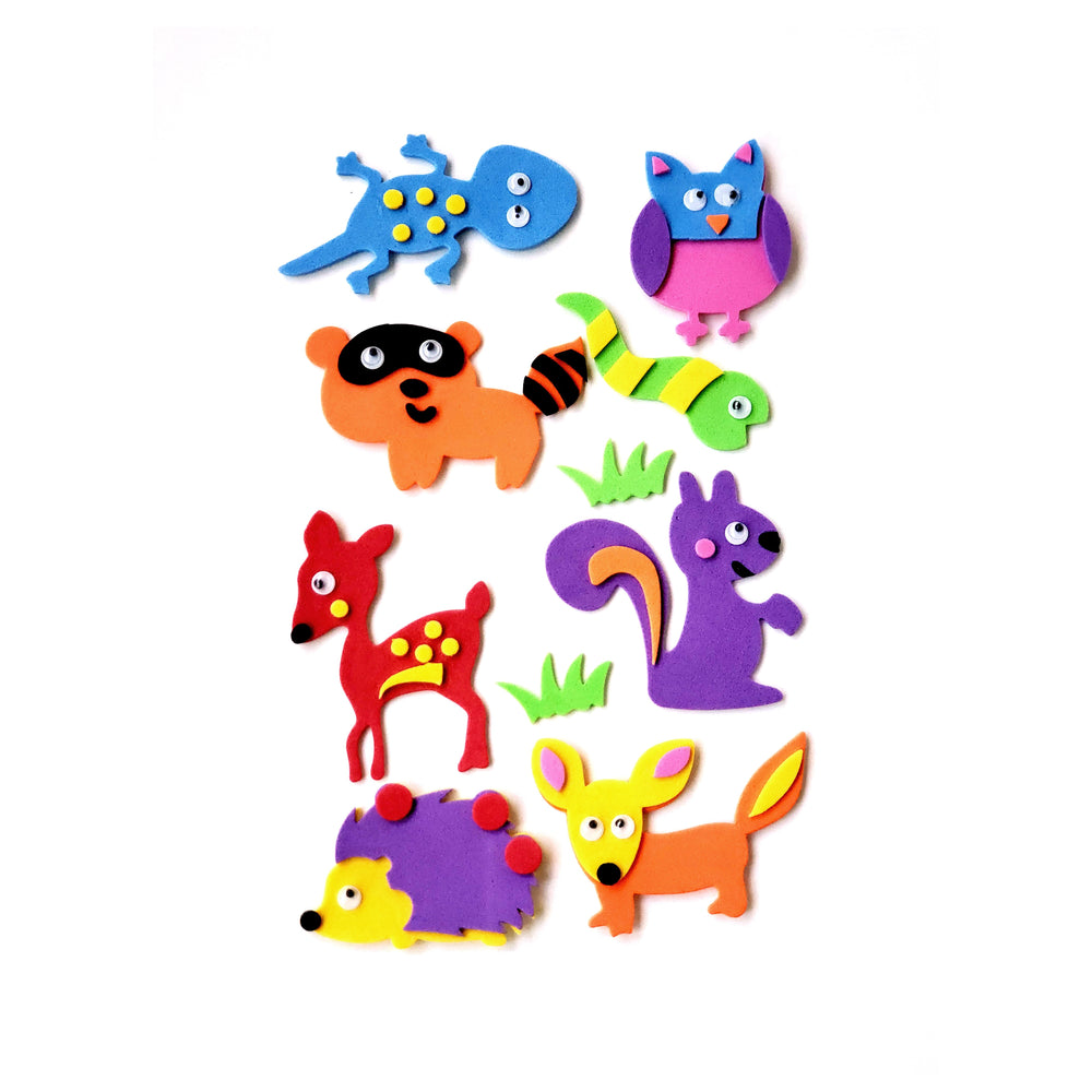 Critter Sticker Collection         -   72 fun characters